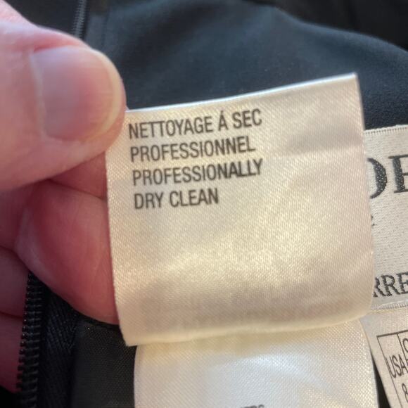 Daymor Couture Vtg Formal Black White 2 Pc Sequin Stripe Maxi Dress & Jacket 8 - Picture 13 of 13